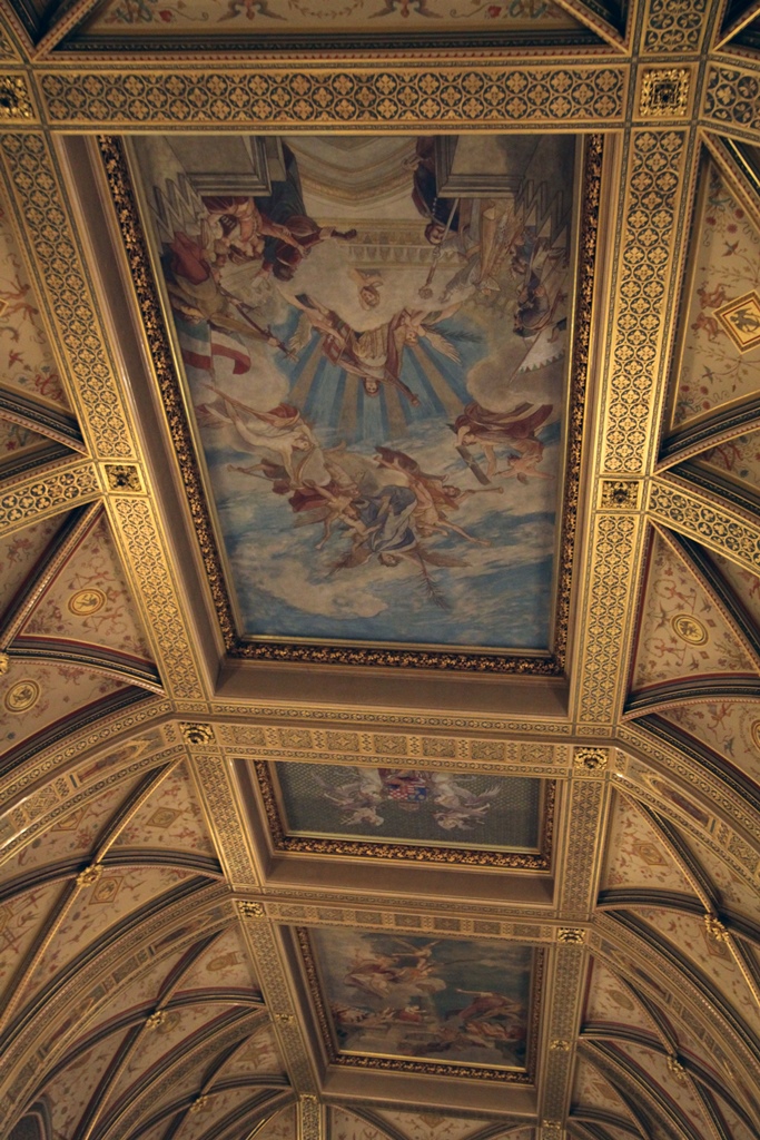 Ceiling Frescoes, Entrance Hall